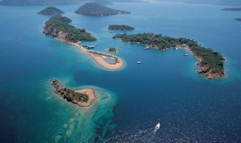 Fethiye 12 Adalar Tekne Turu Rotası